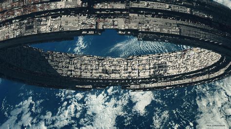 Earth Space Station On Behance 2cc
