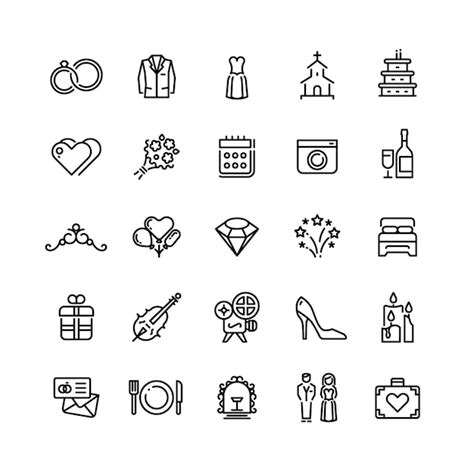 Wedding Ceremony Icon Vectors And Illustrations For Free Download Freepik