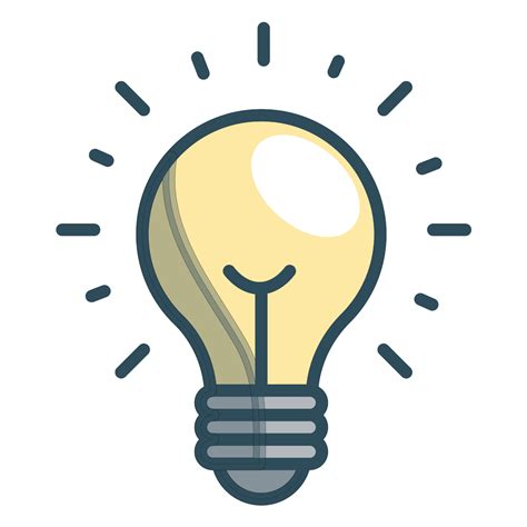 Light Bulb Icon Small And Flat Iconset Paomedia