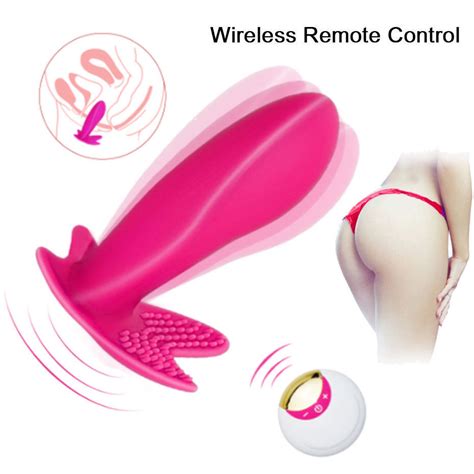 Female Wearable Butterfly Wireless Remote Control Rechargable Vibrator In Panty Ebay