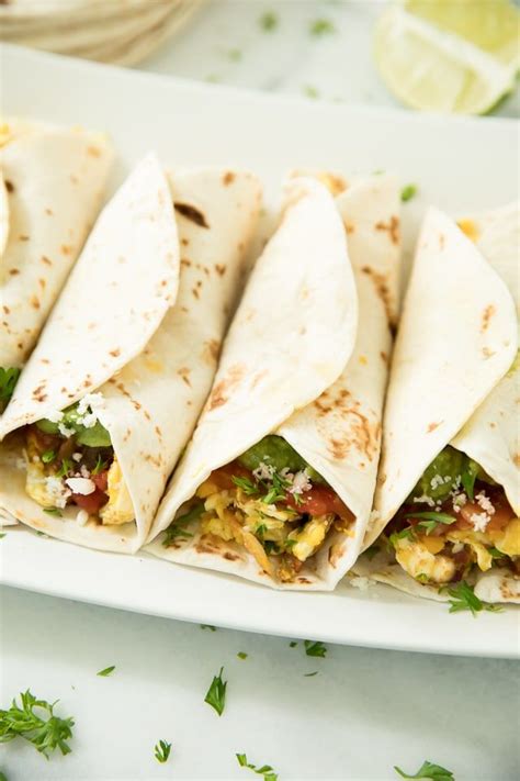 These Mexican Breakfast Tacos Are The Perfect Healthy Morning Meal For