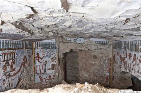 ancient egyptian tombs with eye popping murals discovered in luxor huffpost