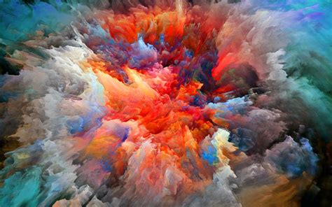 Explosion Of Colors 2880 X 1800 Retina Display Wallpaper