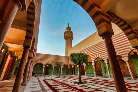 Beautiful Masjid In Dammam Inside View City Dammam Saudi Arabia Stock