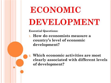 Ppt Economic Development Powerpoint Presentation Free Download Id