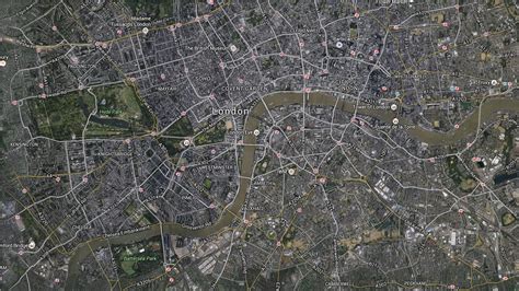 Mapa De Londres Vía Satélite