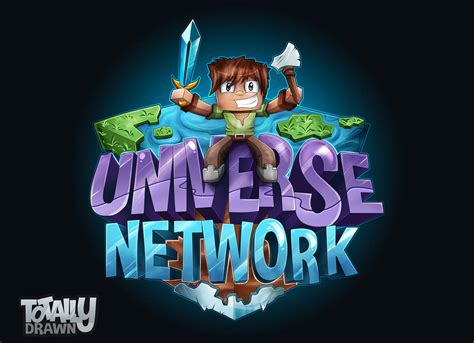 Minecraft Server Logo Universe Network By Totallyanimated On Deviantart