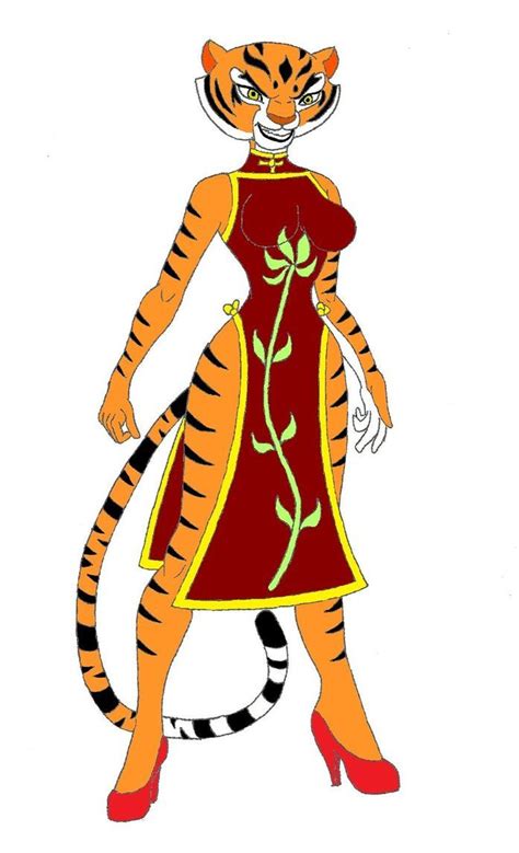 Master Tigress By On Deviantart In Panda Art Tigress Kung