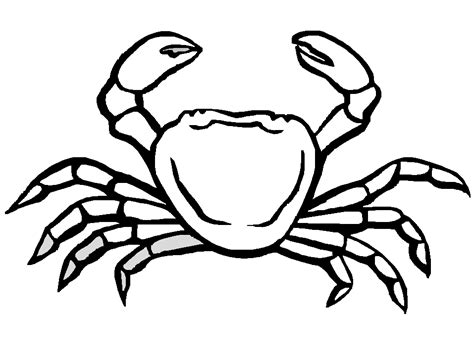 Coloriage Crabe à Imprimer Gratuit Sur Cocoloriage AZ Coloriage