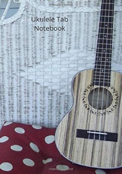 Pdf Ukulele Tab Notebook 50 Pages Glossy 9 X 6 Blank Ukulele