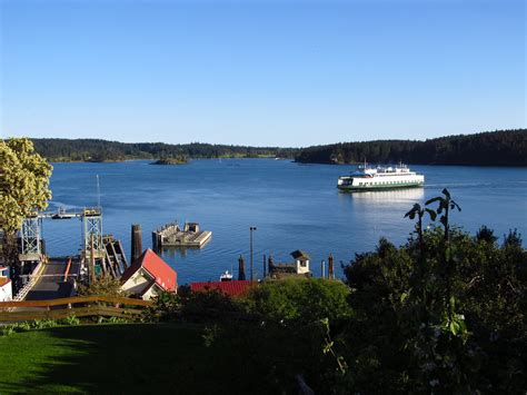 Orcas Island Washington The Washington State Ferry Everg Flickr