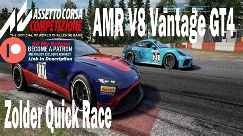 Assetto Corsa Competizione Acc Quick Race Aston Martin Amr V Vantage