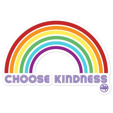 Choose Kindness Sticker Kindness Sticker Choose Kindness Be Etsy