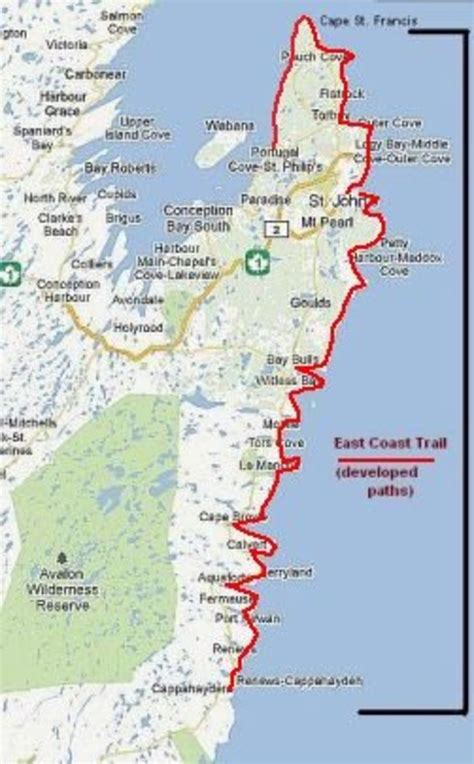 The East Coast Trail Bay Bulls To The Lighthouse Skyaboveus