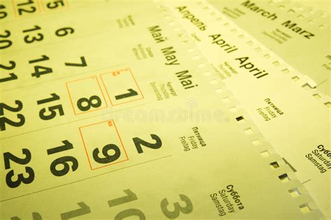 English Calendars Stock Photos Free And Royalty Free Stock Photos From