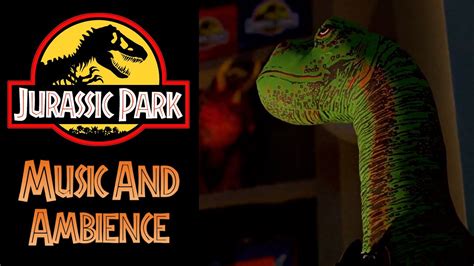 Jurassic Park Soothing Lullaby Music With Brachiosaurus Sounds And Peaceful Night Ambience