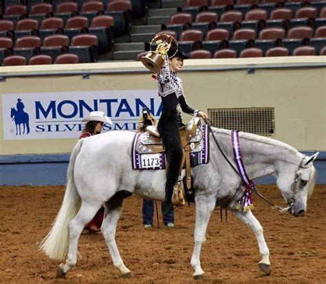 Horsemanship Champions At The Quarter Horse World Show Western