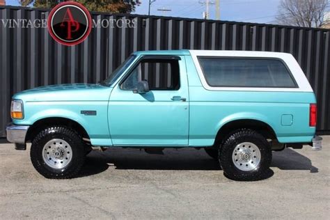 1995 Ford Bronco Classics For Sale Classics On Autotrader