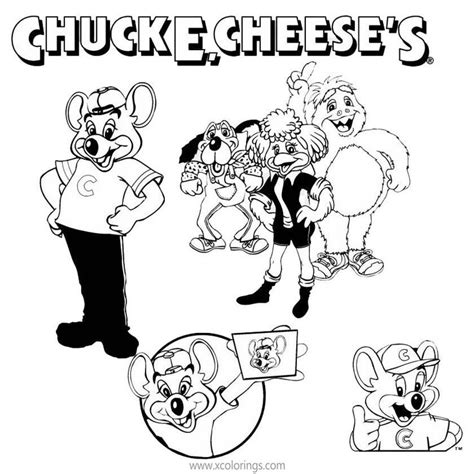 Pin By Wong Karl On Chuck E Cheese Coloring Pages In 2021 Chuck E