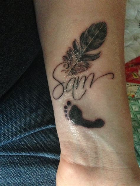 She's always there for him, and he usually adores the living heck out of her. Memorial tattoo for my son, done by Tyler. - Yelp