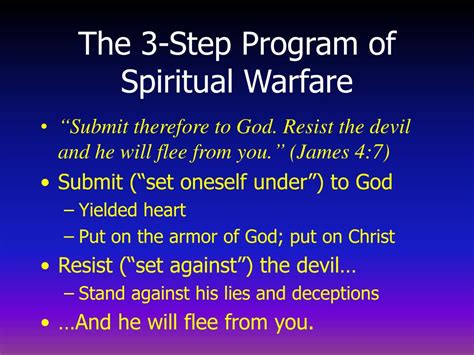 Ppt Understanding Spiritual Warfare Powerpoint Presentation Free