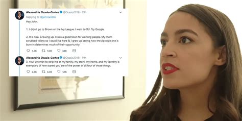Ocasio Cortez Rips Right Wing Personality Who Tried To Discredit Her