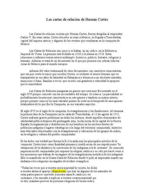 Categora resumo teresa llega a casa y ve que su hermano xavier le ha enviado un sobre muy grande, empez a leerlo, y dentro de ese sobre haba una nota y otro sobre. Las Cartas de relación escritas por Hernán Cortés | Hernán ...