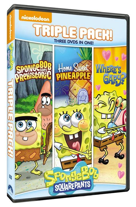 Spongebob Squarepants Triple Feature Dvd Set Review And Giveaway