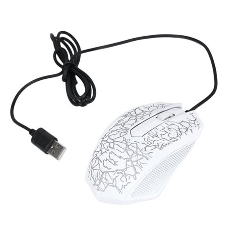 Small Special Shaped 3 Buttons Usb Wired Luminous Gamer