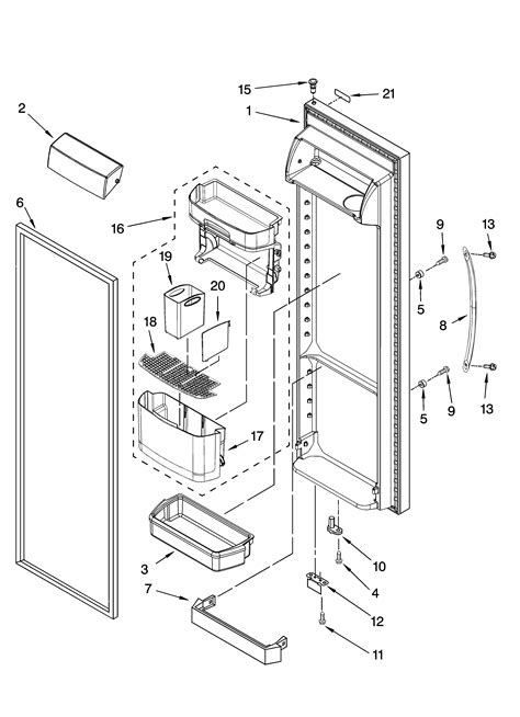 A wiring diagram is a simplified conventional photographic representation of an electrical circuit. Kenmore Elite Refrigerator Diagram - General Wiring Diagram