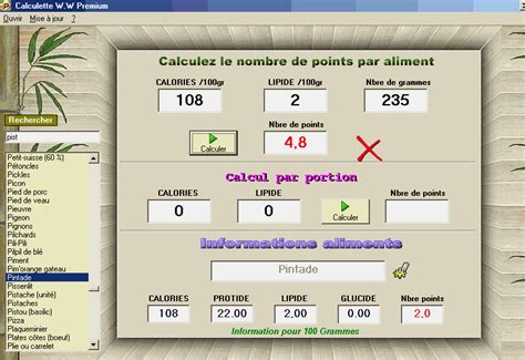 Weight watchers est une entreprise américaine qui propose divers produits de régime et de services pour aider à la perte de poids et au contrôle du poids. Calculette WW
