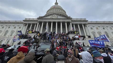 January 6 2021 Insurrection Anniversary Marked With Us Capitol And