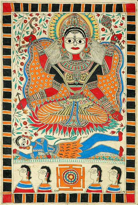 Mahavidya Shodashi With Yantra Exotic India Art