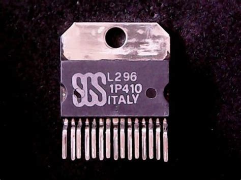 L296 Sgs Thomson Integrated Circuit Multiwatt 15 Ebay