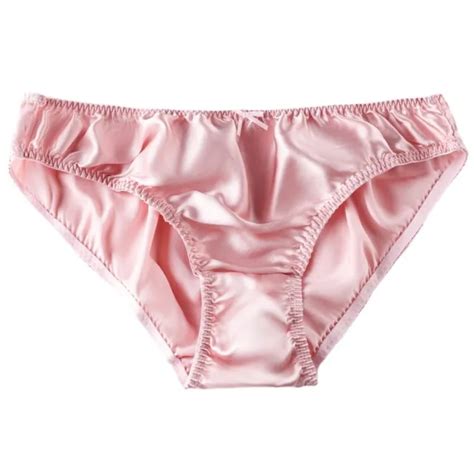 womens 100 silk panties cheeky bow deco cute shiny underwear satin knickers 11 99 picclick