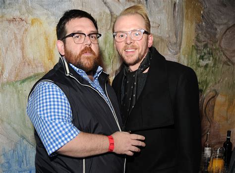 Nick Frost And Simon Pegg Working On A New Mystery Project Together