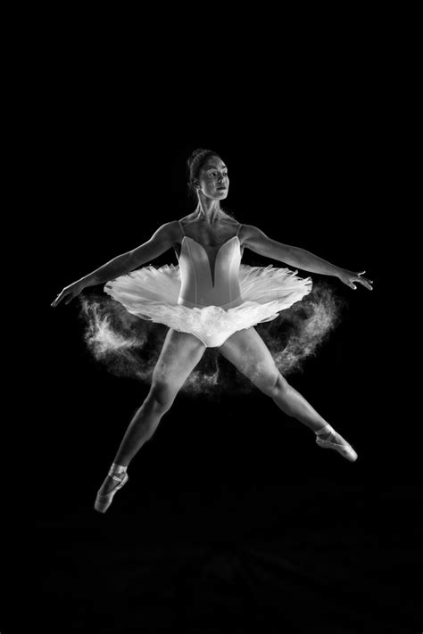 Free Images Black And White Jump Performance Art Ballet Dancer