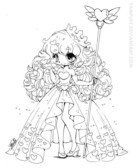 Queen Of Hearts February Contest Lineart By Yampuff On Deviantart