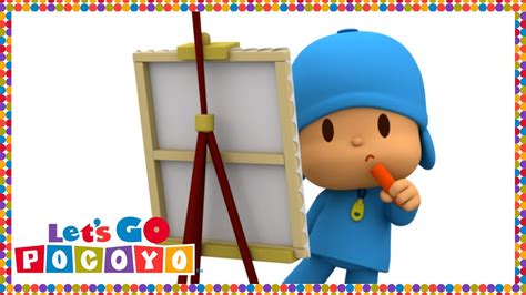 🖌 Pocoyo In English Painting With Pocoyo Lets Go Pocoyo Videos