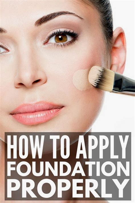 Pin By Vladlennayakh On Beauty How To Apply Foundation How To Apply