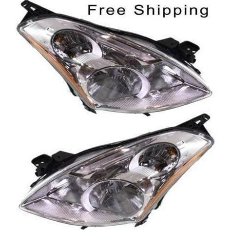 Halogen Head Lamp Assembly Set Of Pair Lh Rh Side Fits Nissan