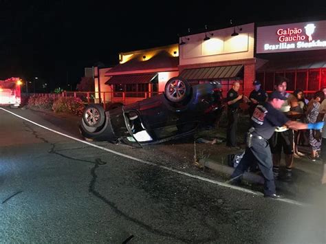 Dui Driver Causes Rollover Crash In Napa Police Napa Valley Ca Patch