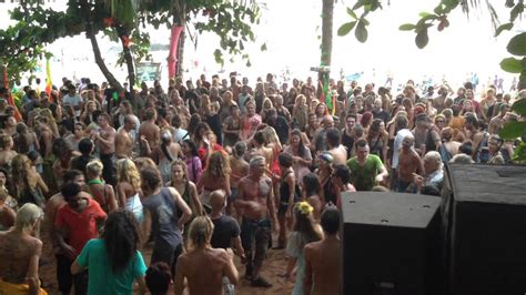 Goa Anjuna Beach Psychedelic Trance Party Youtube