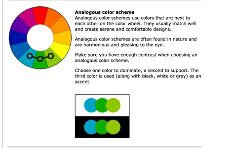 Analogous Color Scheme. | Analogous color scheme, Color ...