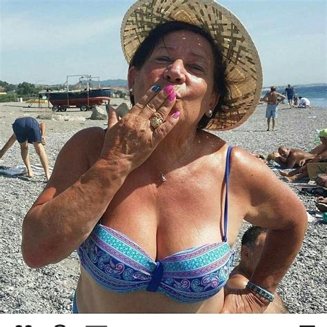 busty italian granny mature milf on the beach very hot 549 pics 3 xhamster