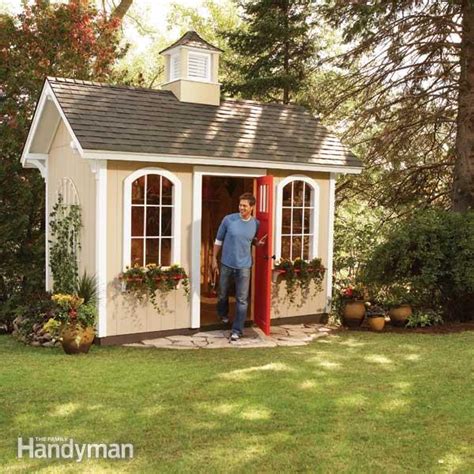 Our shed kits include a floor. 10 Inspiring Garden Shed Plans and Ideas-Do It Yourself | The Self-Sufficient Living