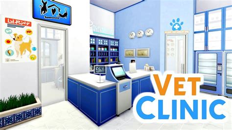 Vet Clinic Sims 4 Speed Build Sims House Sims House Plans Sims 4