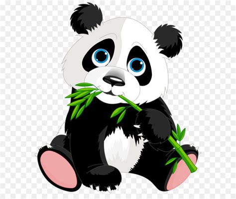 Giant Panda Red Panda Panda Illustrations Clip Art Cute Panda Cartoon