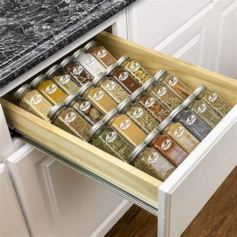 Tips On Organizing A Spice And Baking Cabinet Pallet And Pantry