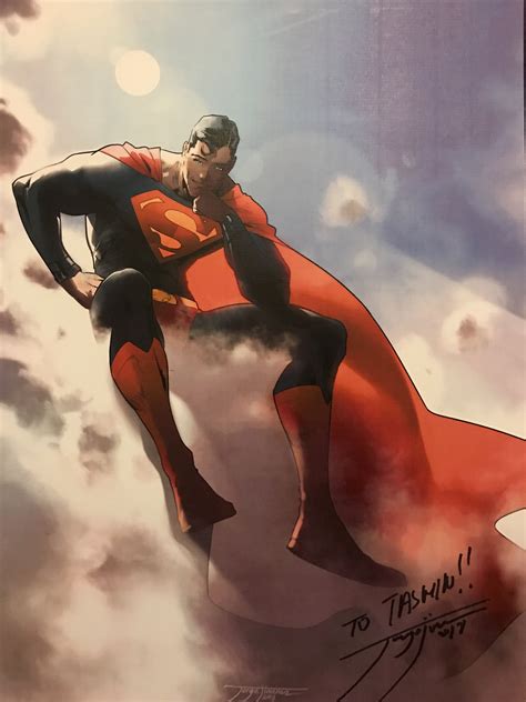 Jorge Jimenez Print Superman Superman Comic Dc Comics Heroes Dc
